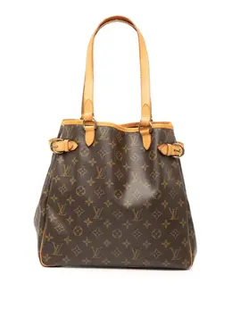 Louis Vuitton Pre-Owned: Коричневая сумка-шоппер 