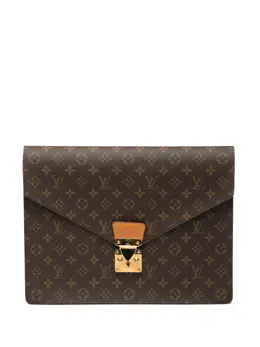 Louis Vuitton Pre-Owned: Коричневая сумка 