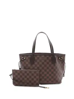 Louis Vuitton Pre-Owned: Коричневая сумка-шоппер 