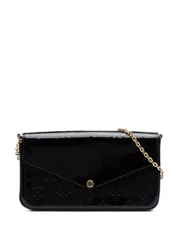 Louis Vuitton Pre-Owned: Фиолетовая сумка через плечо 