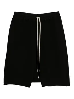 Rick Owens DRKSHDW: Чёрные шорты 