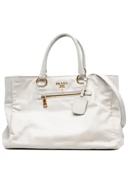 Prada Pre-Owned: Белая сумка 