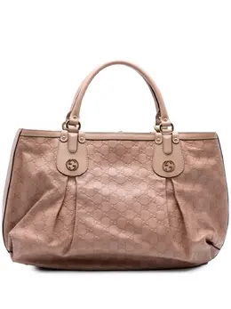 Gucci Pre-Owned: Розовая сумка-шоппер 