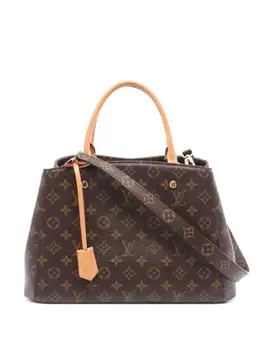 Louis Vuitton Pre-Owned: Коричневая сумка 