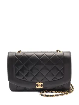 CHANEL Pre-Owned: Чёрная сумка через плечо 