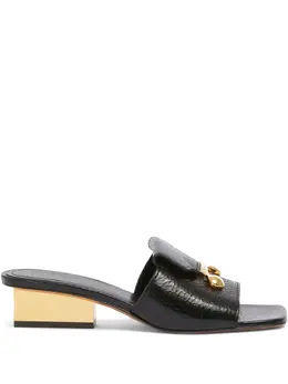 Marni: Чёрные сандалии 
