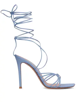 Gianvito Rossi: Голубые сандалии 