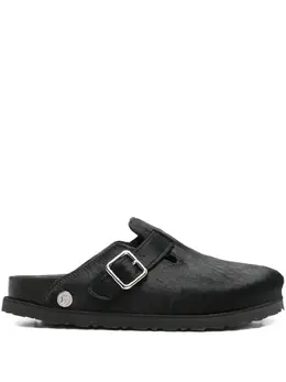 Birkenstock: Чёрные сабо 