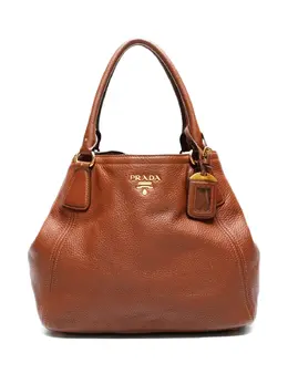 Prada Pre-Owned: Коричневая сумка 