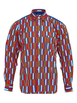 Comme des Garçons Homme Deux: Красная рубашка 