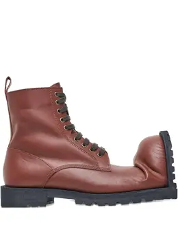 Comme des Garçons Homme Plus: Коричневые ботинки 