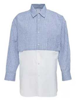 Comme Des Garçons Shirt: Голубая рубашка 