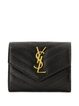 Saint Laurent: Чёрный кошелёк 