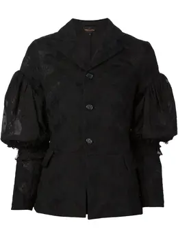 Comme Des Garçons: Куртка с рукавами-фонариками 