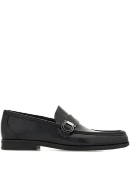 Ferragamo: Чёрные туфли  Gancini