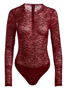 alice + olivia: Тёмный боди 