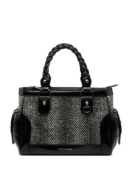 Burberry Pre-Owned: Чёрная сумка 