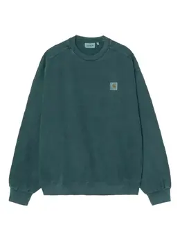 Carhartt WIP: Зелёный свитер 
