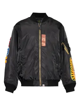 A BATHING APE®: Чёрная куртка 