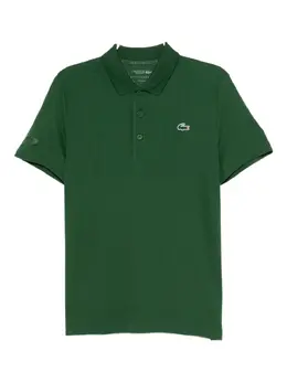 Lacoste: Зелёное поло  Djokovic