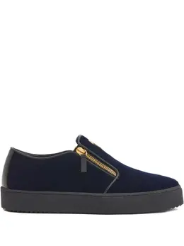 Giuseppe Zanotti: Голубые мокасины 