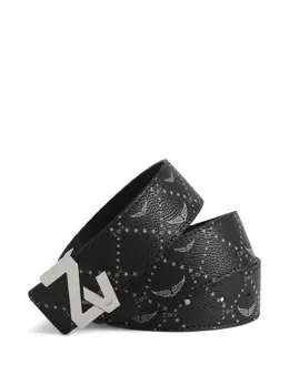 Zadig&Voltaire: Ремень  Monogram