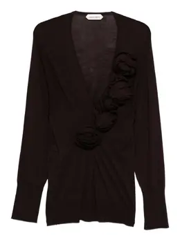 Alberta Ferretti: Блуза с растительным принтом 