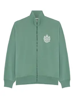 Maison Kitsuné: Зелёный свитшот 
