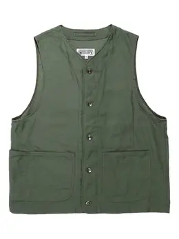 Engineered Garments: Зелёный жилет 