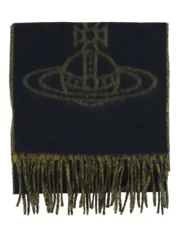 Vivienne Westwood: Чёрный шарф  Orb