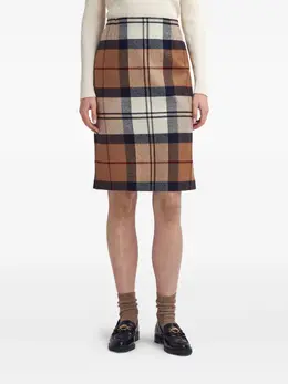 Barbour: Коричневая юбка 