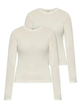 Jil Sander: Топ с длинным рукавом 