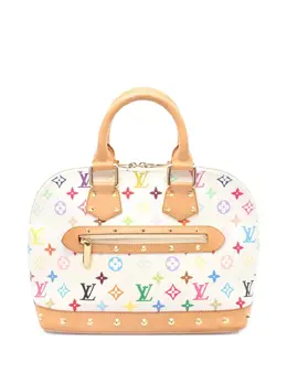 Louis Vuitton Pre-Owned: Белая сумка 