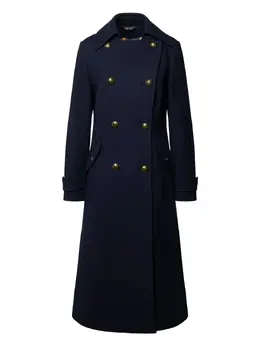 Lauren Ralph Lauren: Голубое пальто 