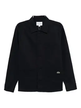Lacoste: Синяя рубашка 