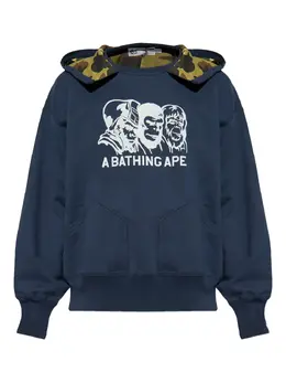 A BATHING APE®: Хлопковая толстовка 