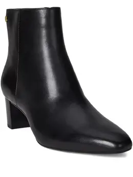Lauren Ralph Lauren: Чёрные ботинки 