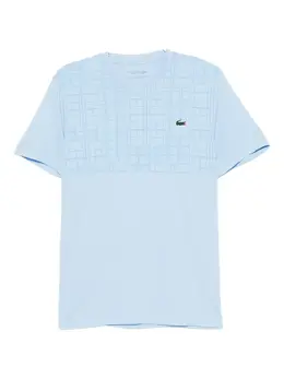 Lacoste: Голубая футболка  Djokovic