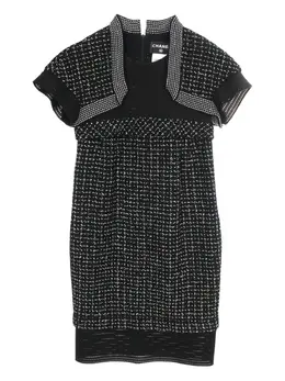 CHANEL Pre-Owned: Твидовое платье 