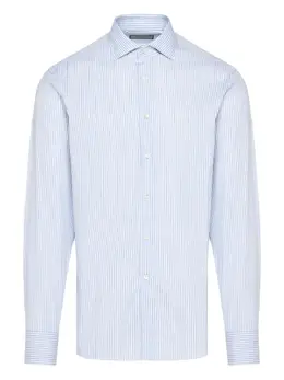 Canali: Рубашка в полоску 