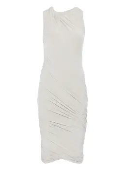 Rick Owens Lilies: Драпированное платье 