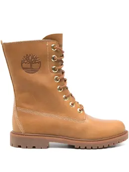 Timberland: Коричневые ботинки 