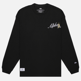 Alpha Industries: Чёрный свитшот 