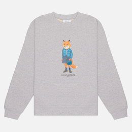 Maison Kitsune: Серая толстовка 