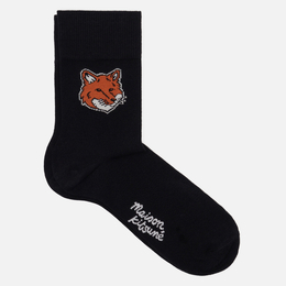 Maison Kitsune: Чёрные носки 