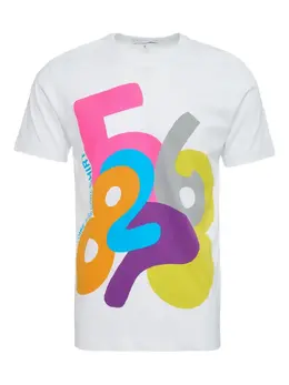 Comme Des Garçons Shirt: Футболка с принтом 