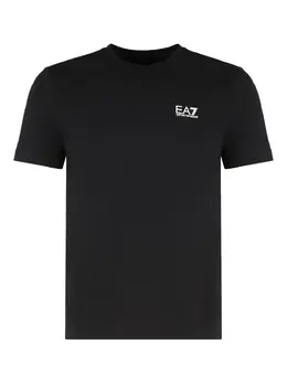 Ea7 Emporio Armani: Хлопковая футболка 