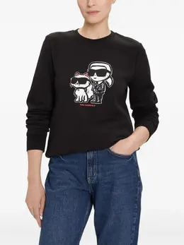 Karl Lagerfeld: Чёрный свитшот  Choupette
