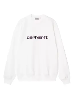 Carhartt WIP: Белый свитшот 
