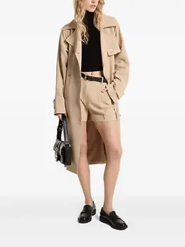 Michael Michael Kors: Бежевый плащ 